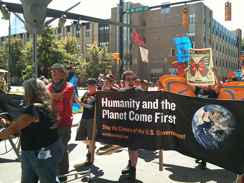 Humanity and the Planet Come First