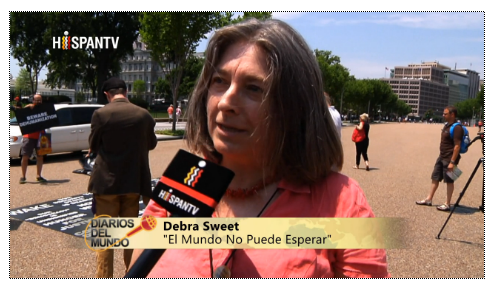 Debra Sweet, HispanTV