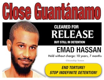 Emad Hassan cleared for release