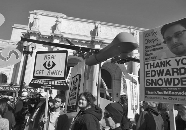 Demonstration in front of Supreme Court, Washington, DC, November 2013. Photo: Cat Watters