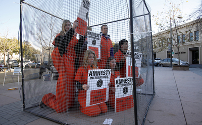 Palo Alto 2013 Guantanamo protest