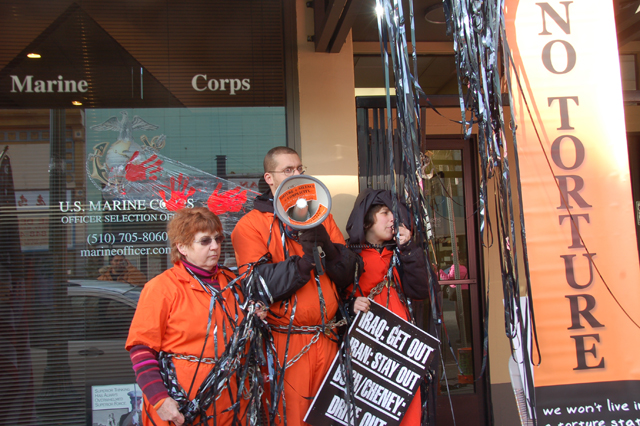 Marine recruiting Center Berkeley CA