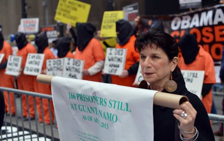 Spring 2013 Guantanamo Hunger Strike Protest NYC