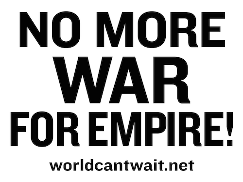No More War for Empire
