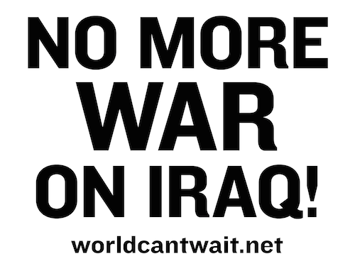 No More War in Iraq