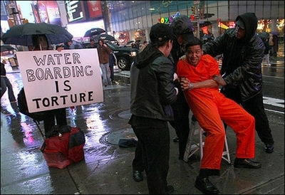waterboarding times square 1-11--08